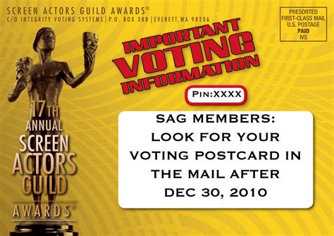 sag awards voting